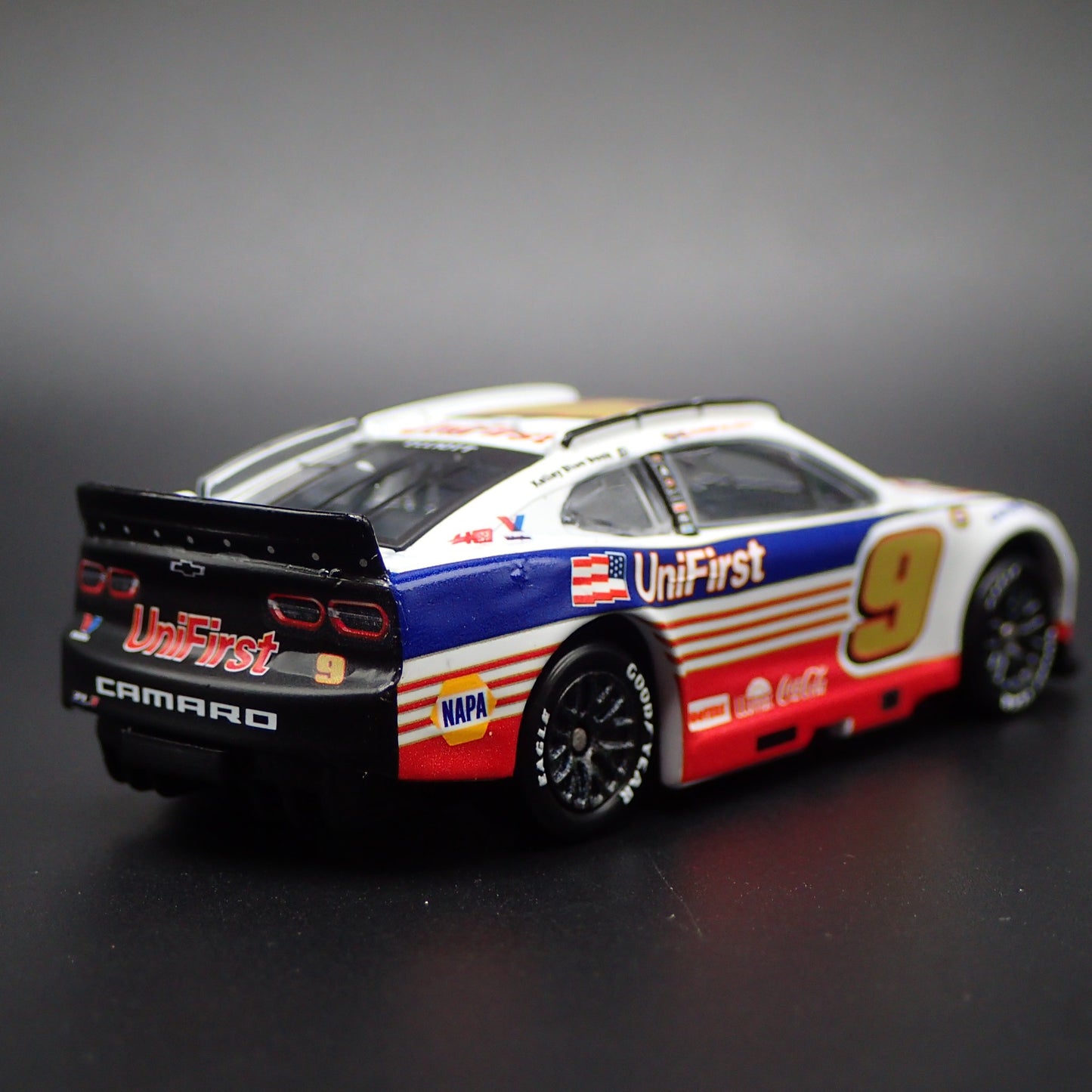 2024 24 CHEVY CAMARO ZL1 9 CHASE ELLIOTT UNIFIRST NASCAR 1:64 DIECAST MODEL CAR