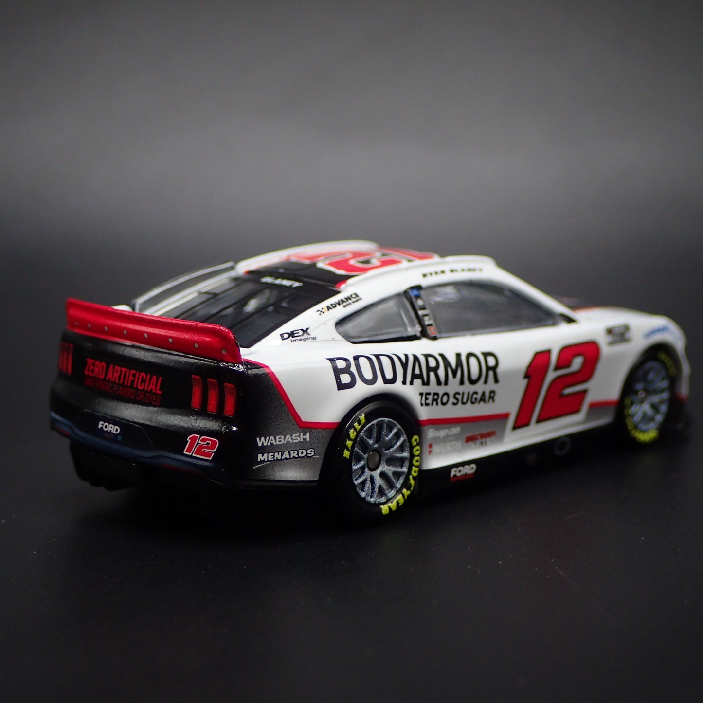 2024 24 FORD MUSTANG #12 RYAN BLANEY BODYARMOR NASCAR 1:64 SCALE DIECAST CAR