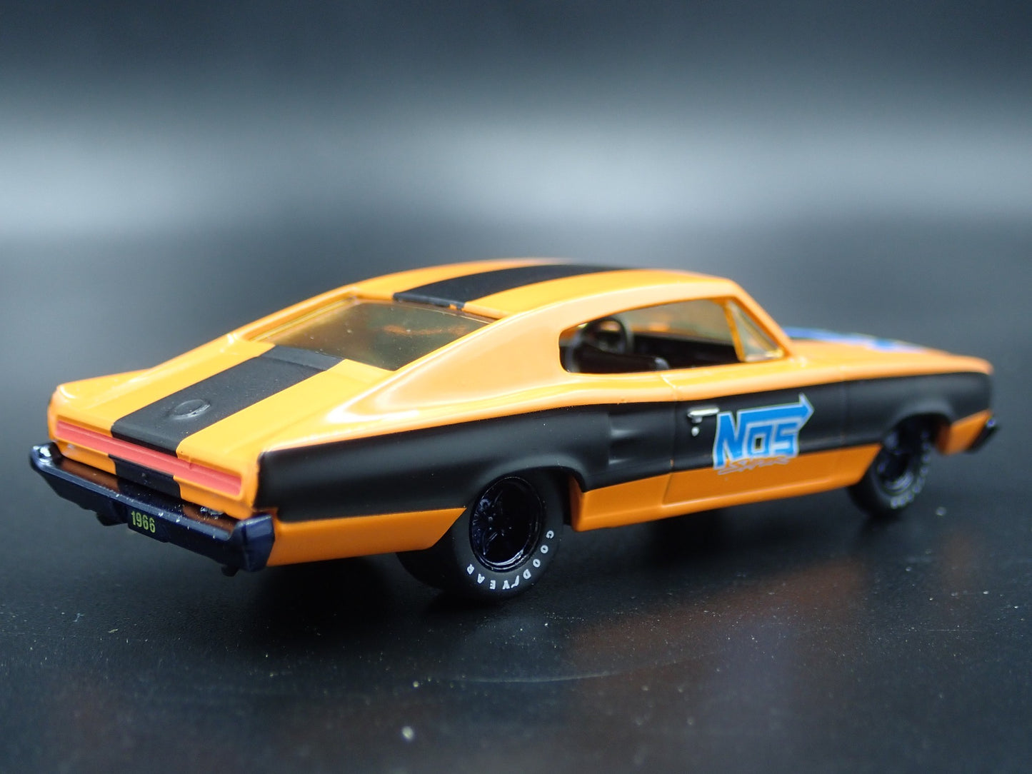 1966 66 DODGE CHARGER HEMI NOS ORANGE 1:64 SCALE COLLECTIBLE DIECAST MODEL CAR