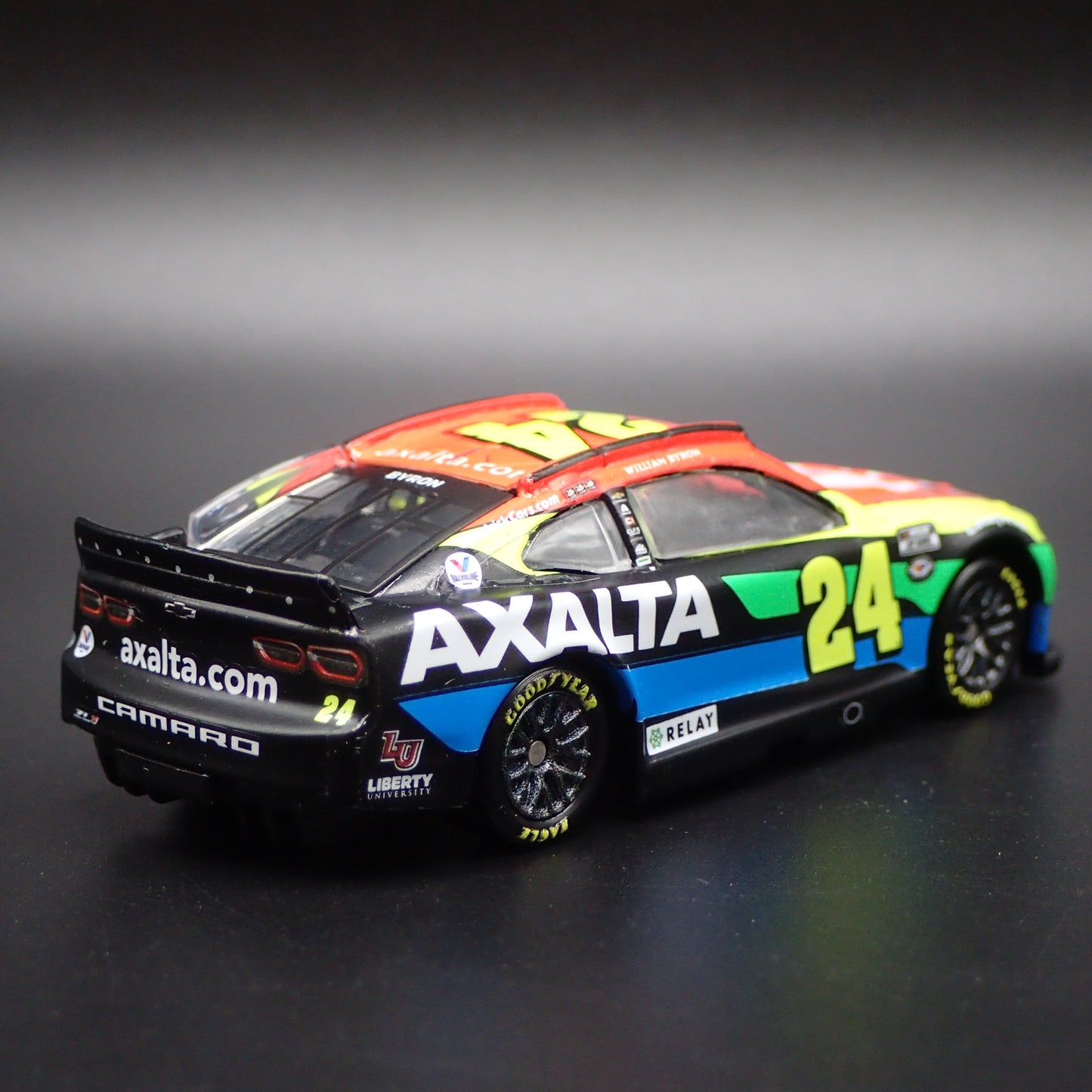2023 23 CHEVY CAMARO ZL1 #24 WILLIAM BYRON AXALTA NASCAR 1:64 DIECAST MODEL CAR