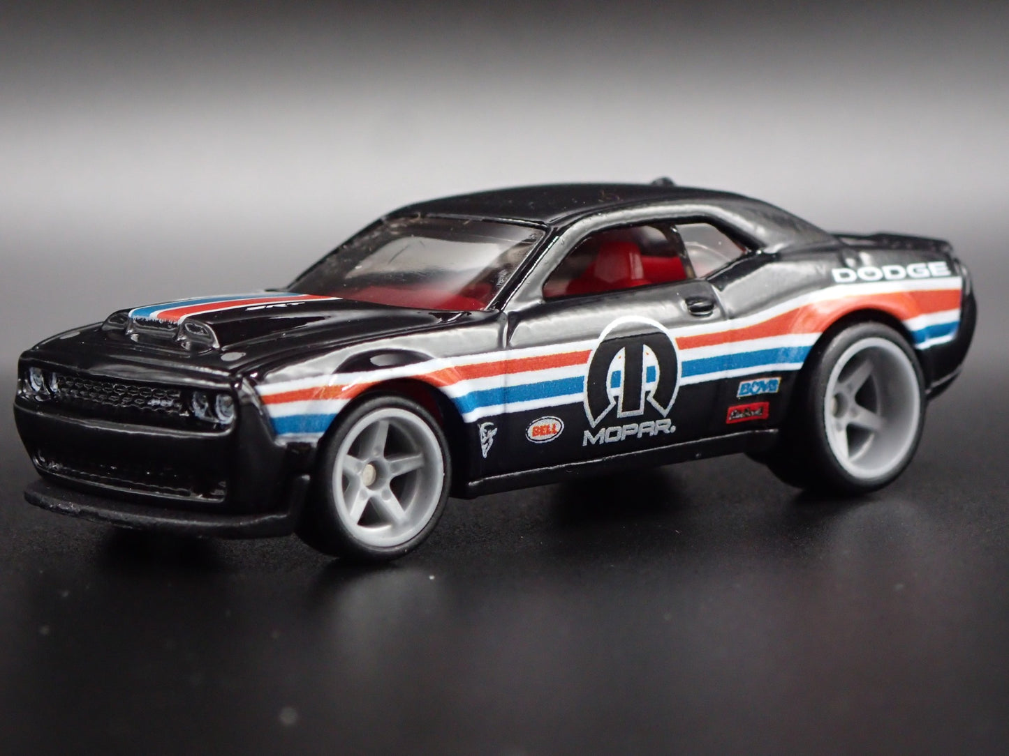 2011-2023 DODGE CHALLENGER SRT DEMON MOPAR 1:64 SCALE DIORAMA DIECAST MODEL CAR