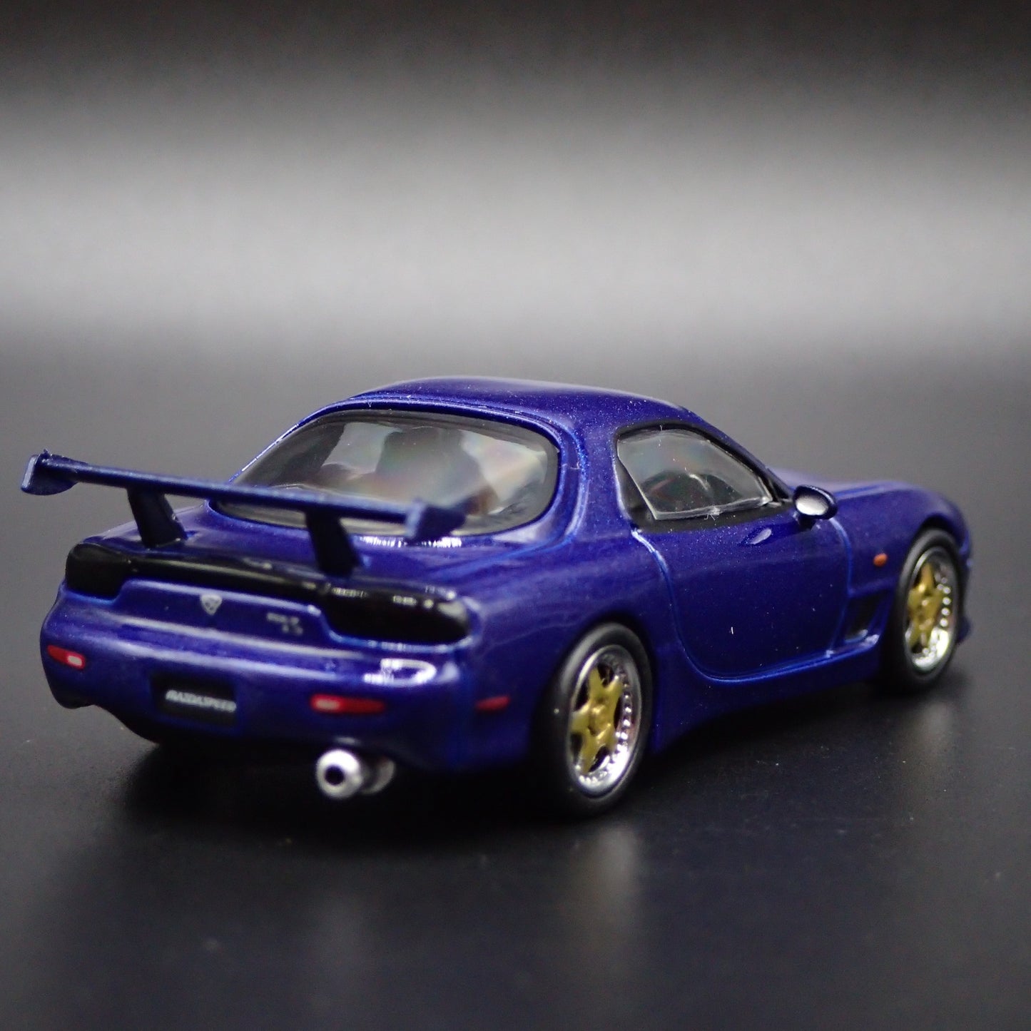 MAZDA RX7 FD3S MAZDASPEED A-SPEC JDM RARE 1:64 SCALE DIORAMA DIECAST MODEL CAR