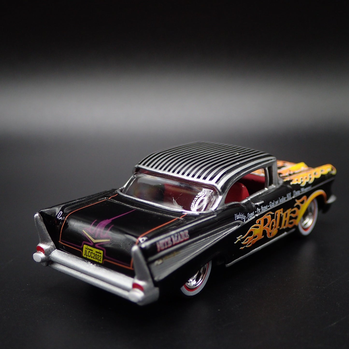1957 57 CHEVY CHEVROLET BEL AIR ED ROTH RAT FINK 1:64 SCALE DIECAST MODEL CAR