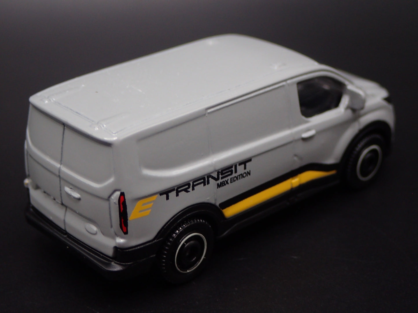 2022-2025 FORD E TRANSIT VAN ELECTIC GRAY 1:64 MB SCALE DIECAST MODEL CAR