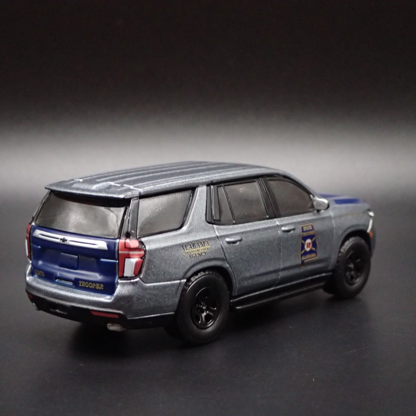 2022 CHEVROLET TAHOE PURSUIT ALABAMA HIGHWAY PATROL 1:64 SCALE DIECAST MODEL CAR