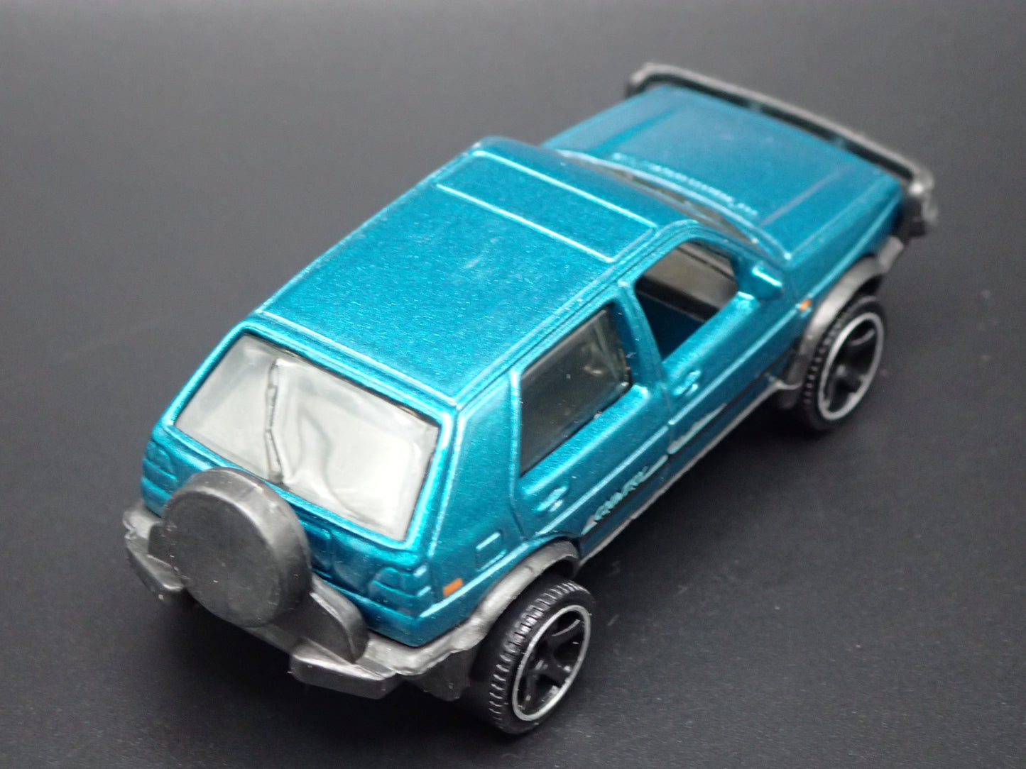 1990 90 VW VOLKSWAGEN GOLF COUNTRY MK2 GREEN 1:64 SCALE DIECAST MODEL CAR