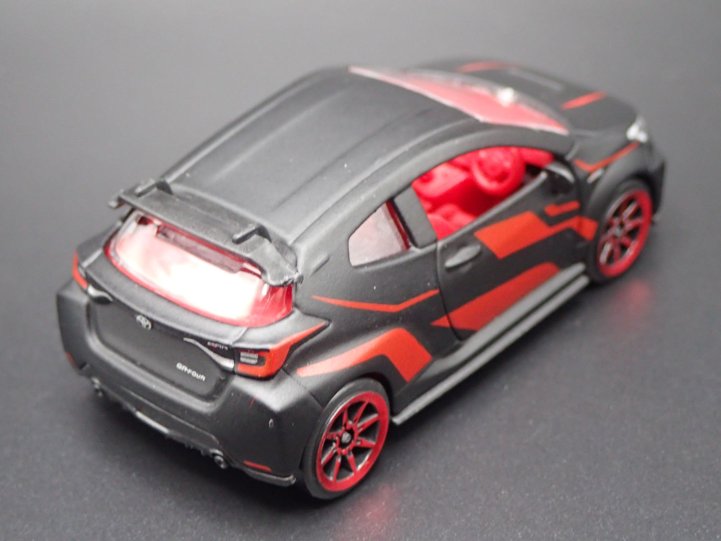 2020-2025 TOYOTA GR YARIS BLACK 1/64 SCALE COLLECTIBLE DIORAMA DIECAST MODEL CAR