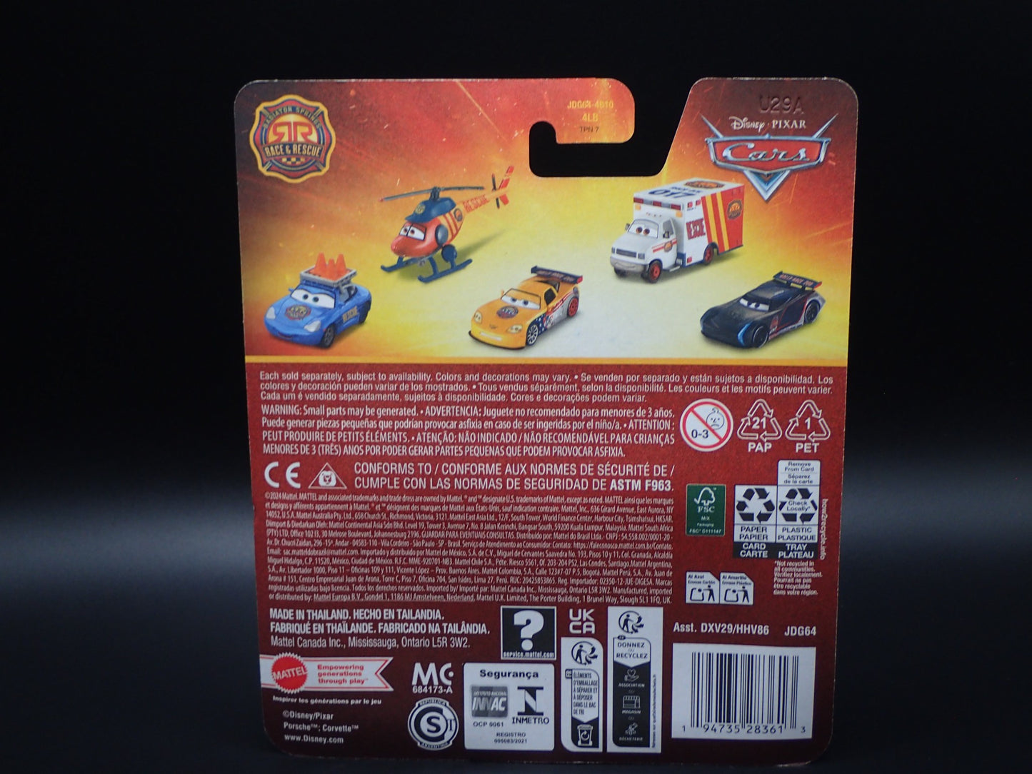 2025 DISNEY PIXAR CARS CAL WEATHERS RADIATOR SPRINGS RACE & RESCUE MATTEL RARE