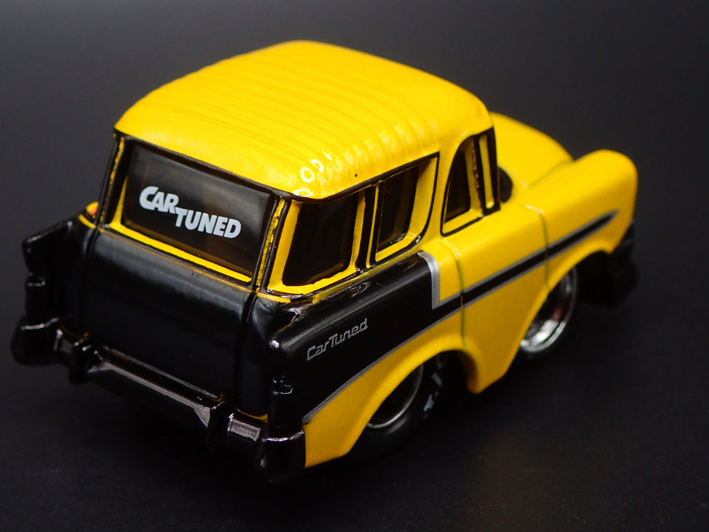 1956 56 CHEVY CHEVROLET NOMAD WAGON TUNED 1:64 SCALE DIORAMA DIECAST MODEL CAR