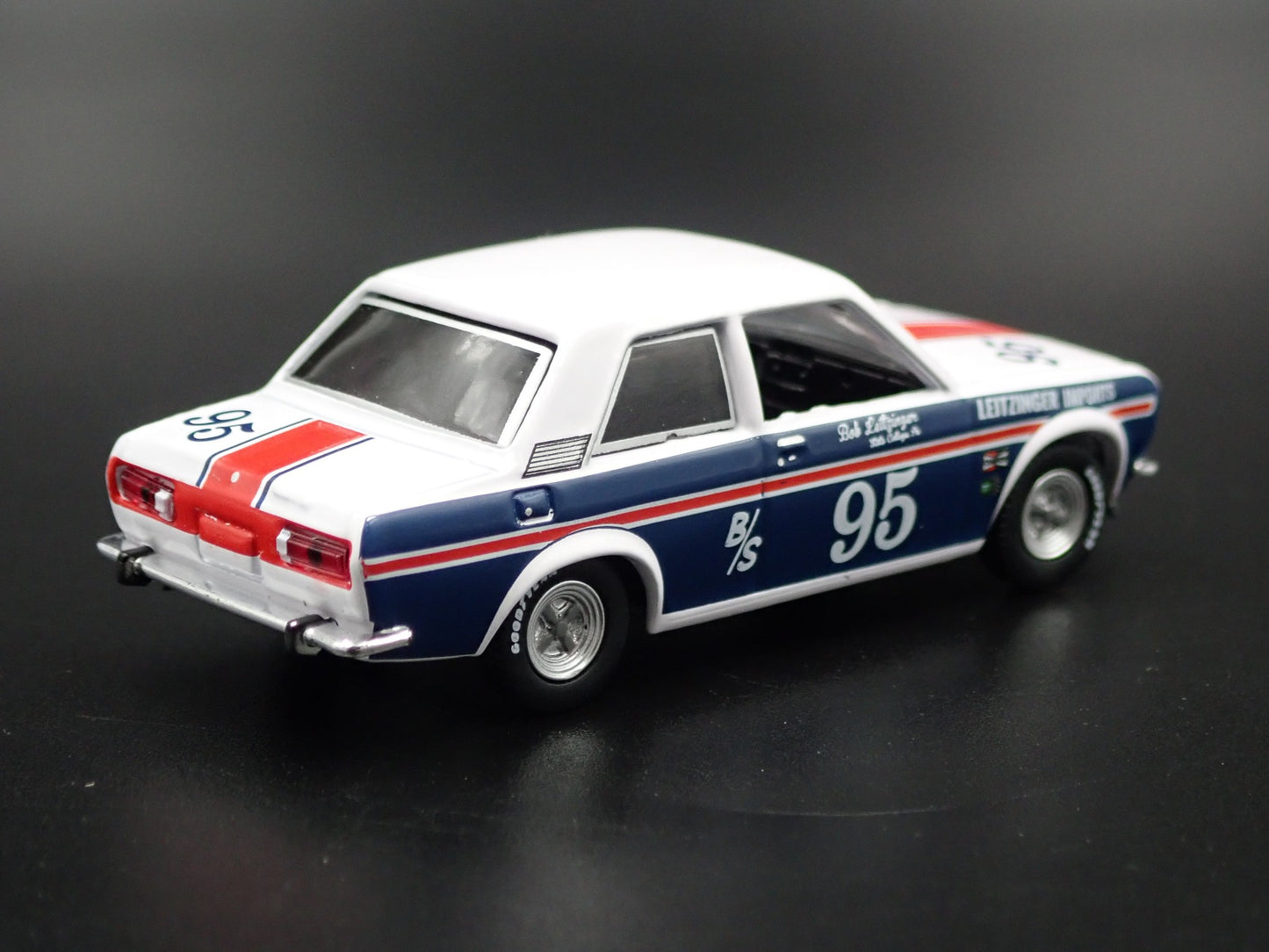 1967-1973 DATSUN 510 BLUEBIRD #95 2 TWO DOOR 1:64 SCALE DIECAST MODEL CAR