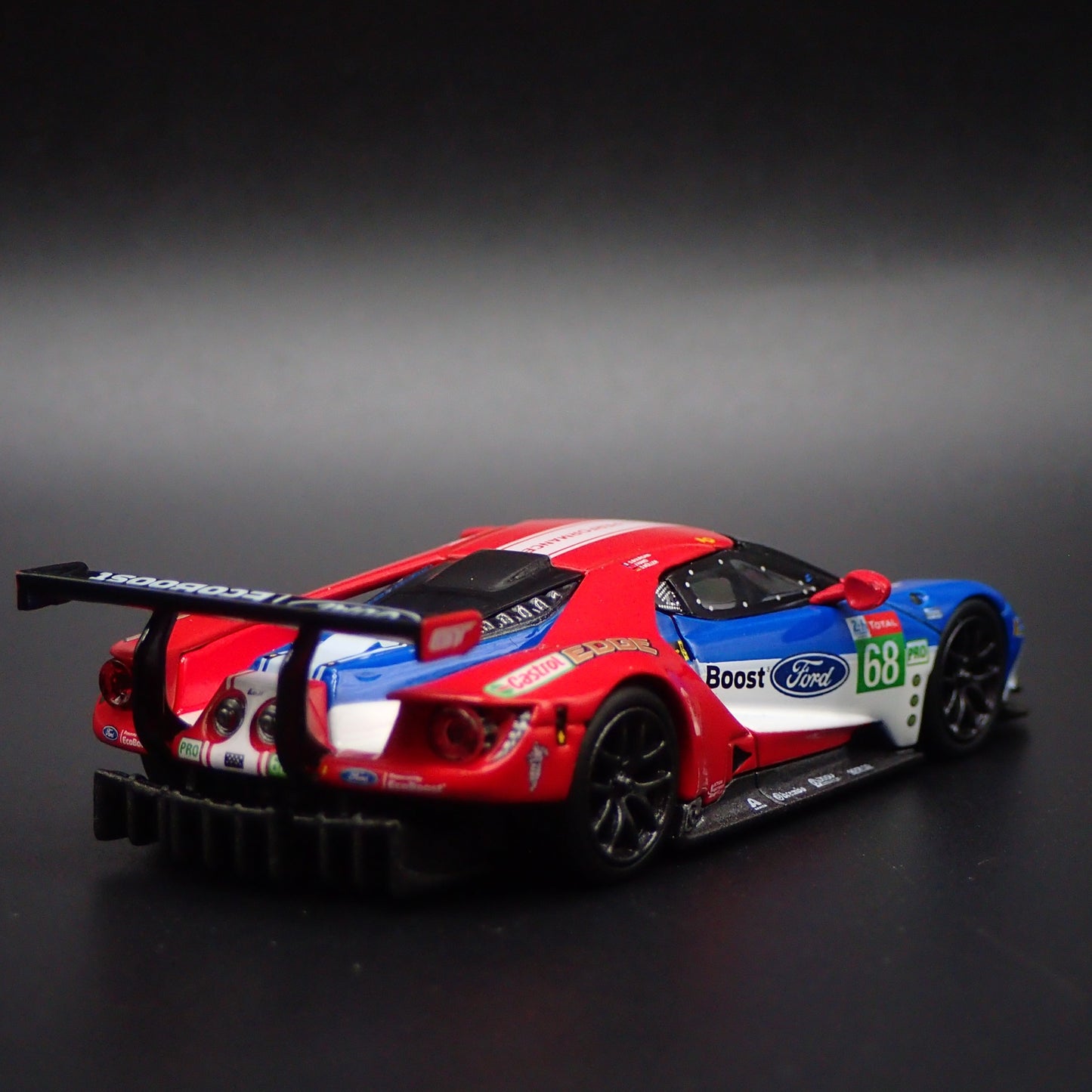 2019 FORD GT LM GTE PRO 68 24HRS OF LE MANS TEAM US 1:64 SCALE DIECAST MODEL CAR