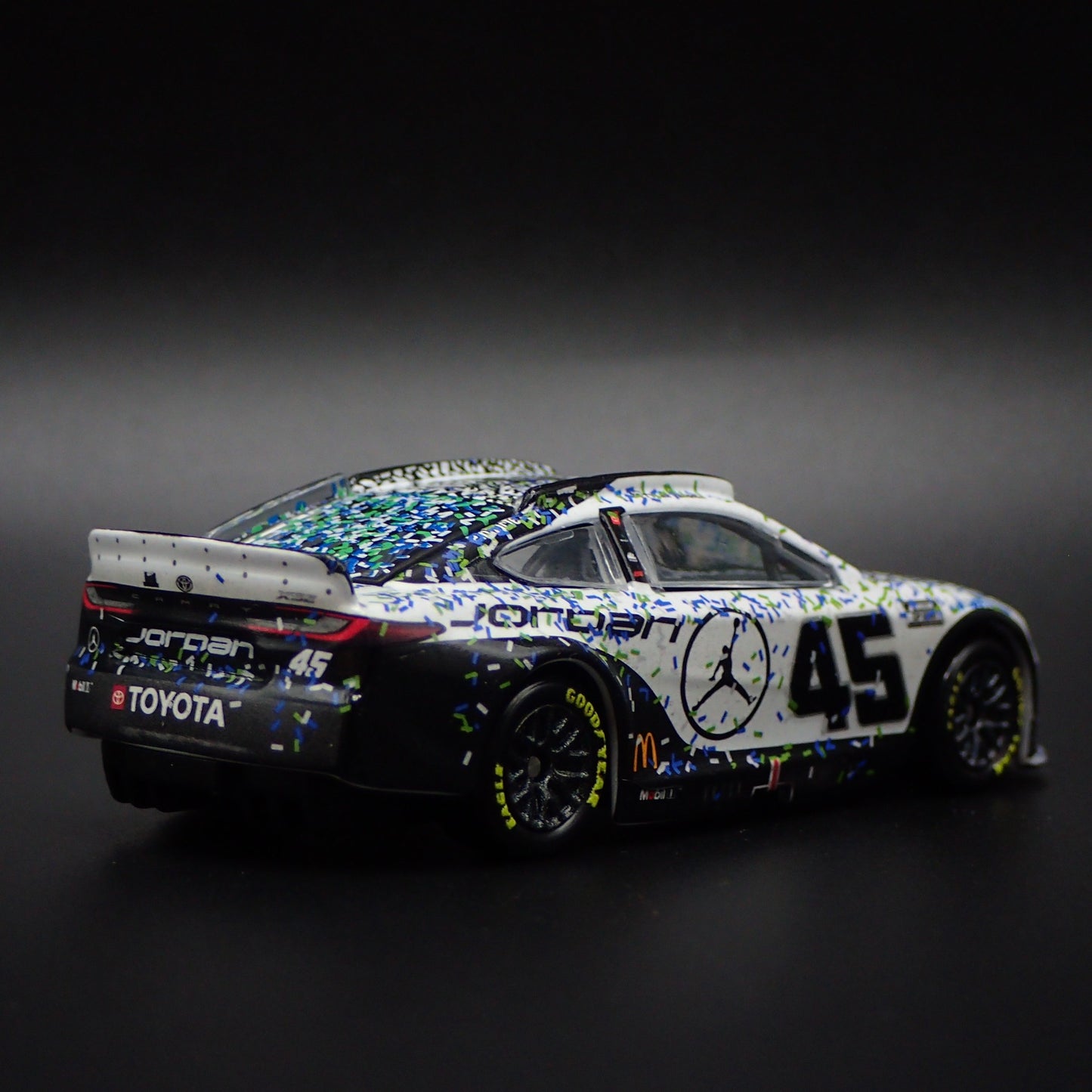 2024 24 TOYOTA CAMRY 45 TYLER REDDICK JORDAN WIN NASCAR 1:64 DIECAST MODEL CAR