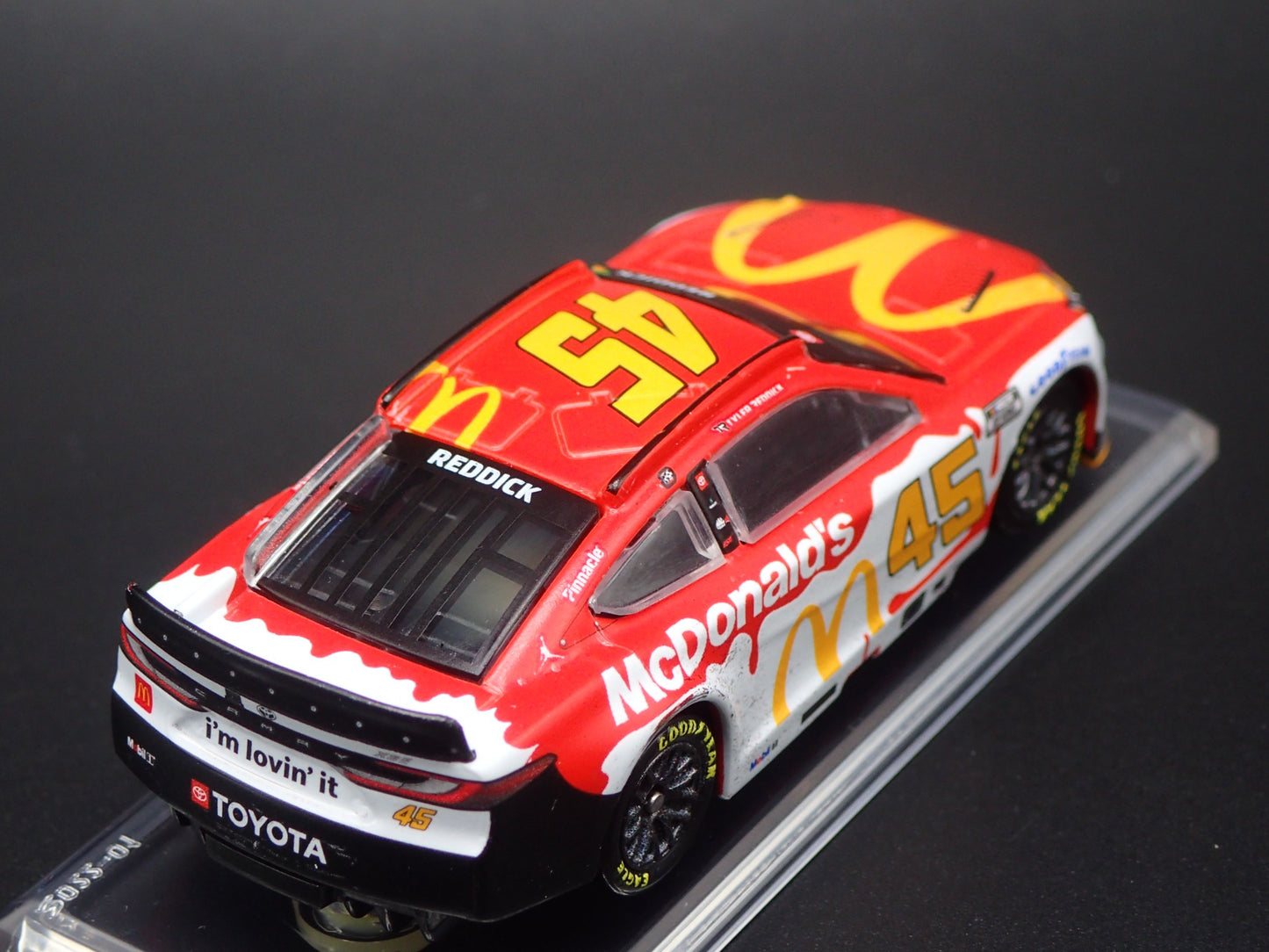 2024 24 TOYOTA CAMRY 45 TYLER REDDICK MCDONALDS NASCAR 1:64 DIECAST MODEL CAR