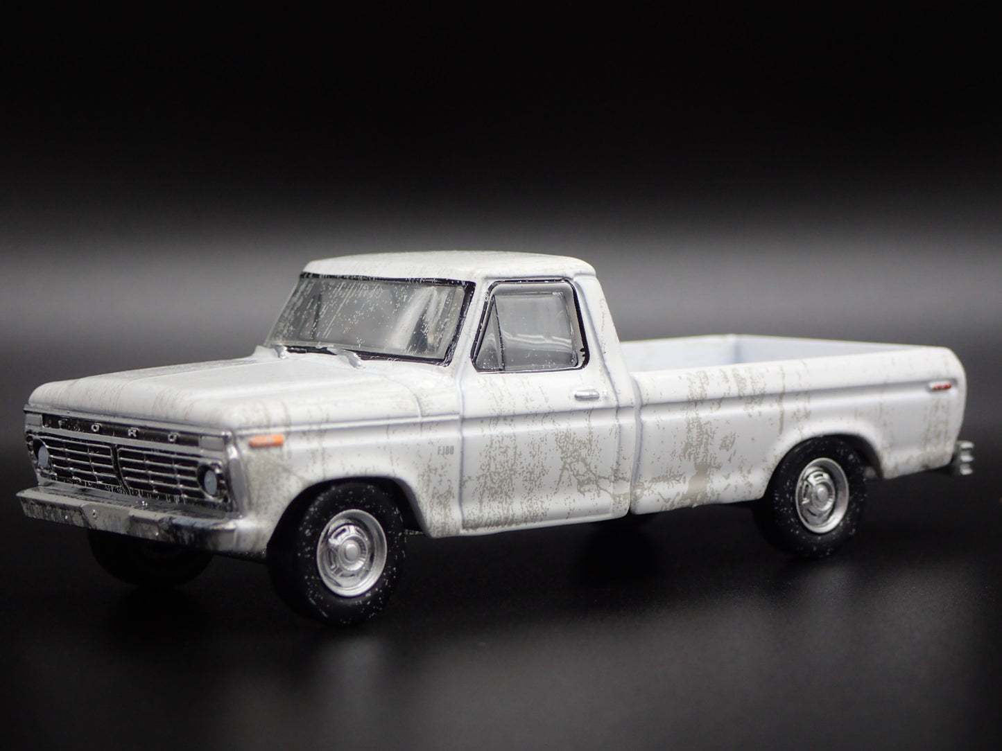 1973 73 FORD F100 LONG BED PICKUP TRUCK BARN FIND 1/64 SCALE DIECAST MODEL CAR