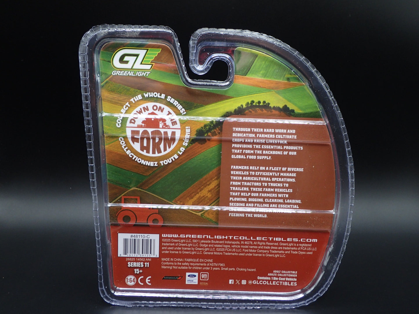 2026 GREENLIGHT RAW GREEN MACHINE CHASE 1952 FORD 8N DOWN ON THE FARM SERIES 11