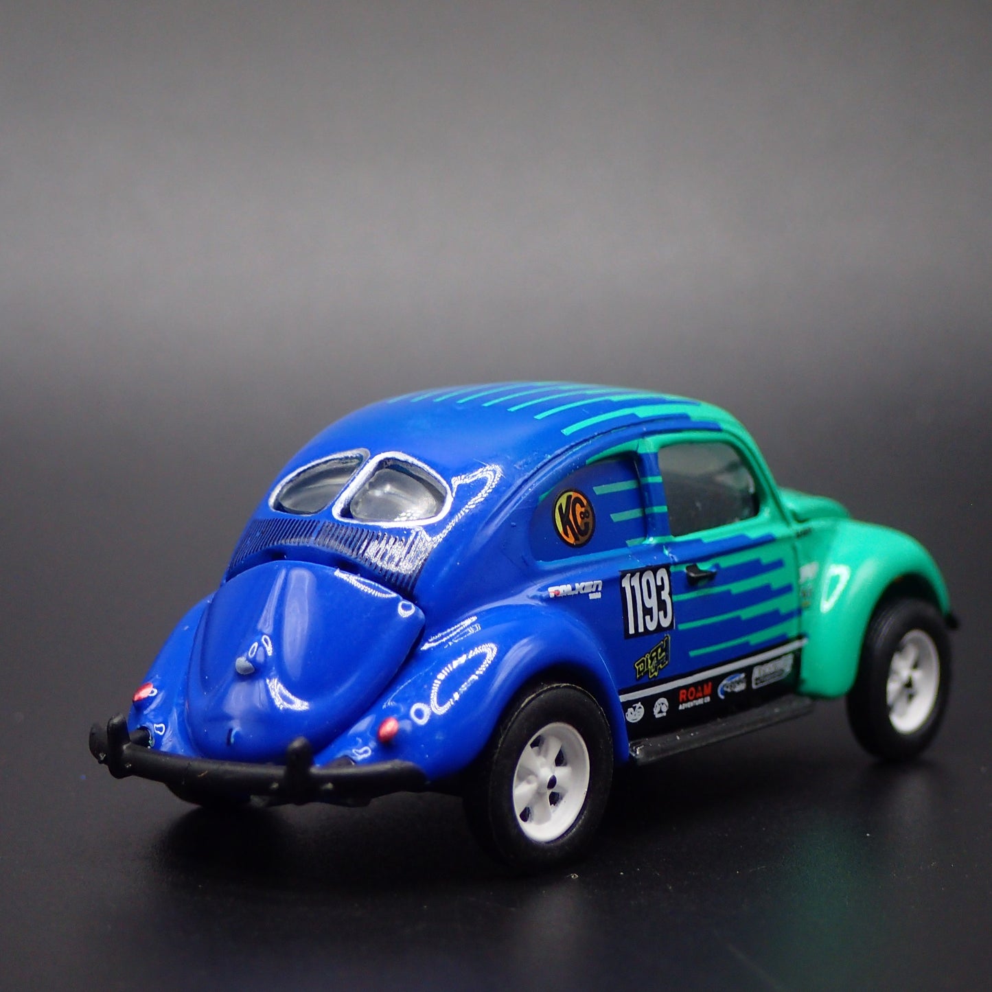 1952 52 VW VOLKSWAGEN BEETLE SPLIT WINDOW FALKEN 1:64 SCALE DIECAST MODEL CAR