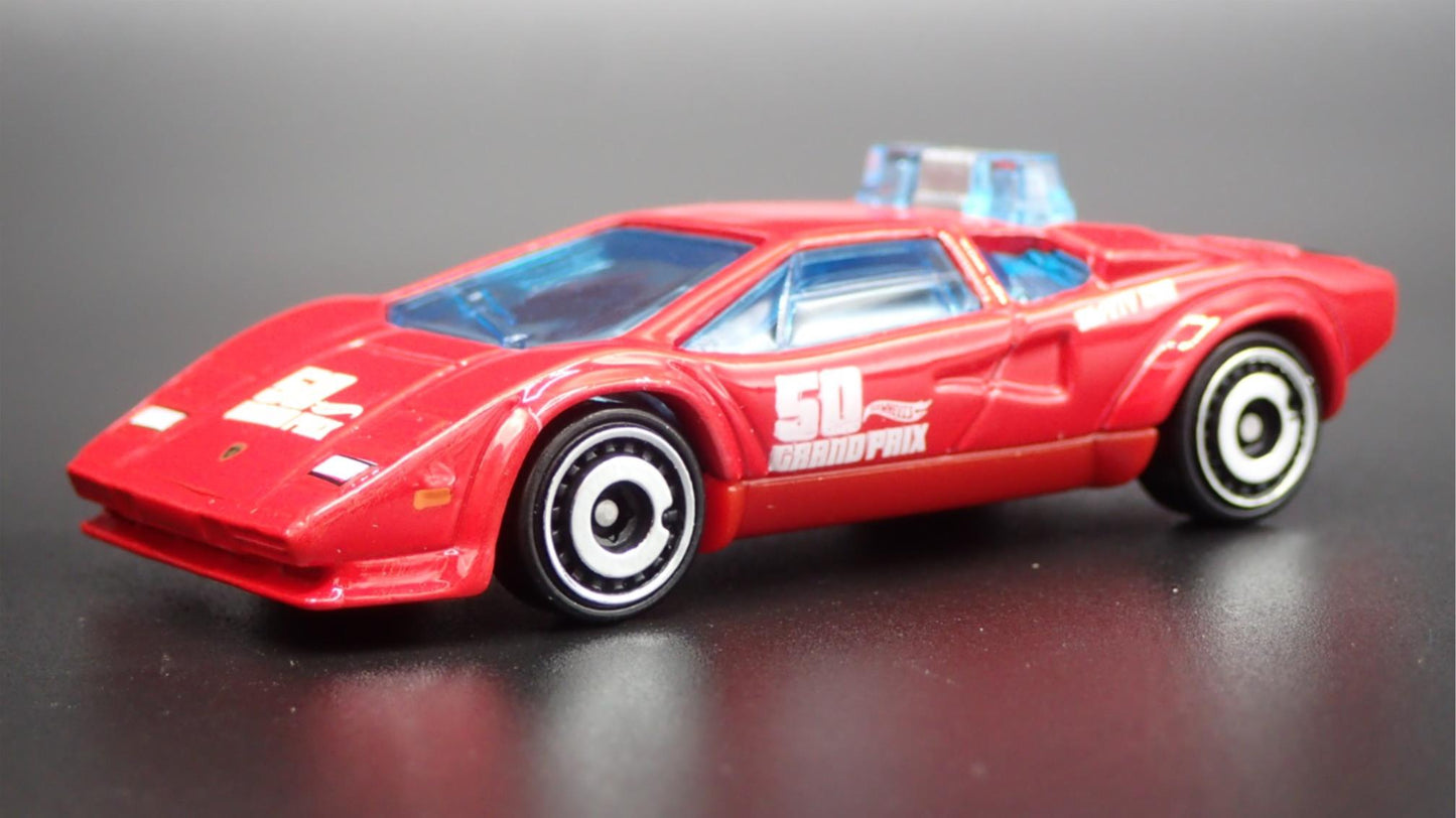 1974-1990 LAMBORGHINI COUNTACH PACE CAR SUPER CAR 1:64 SCALE DIECAST MODEL CAR