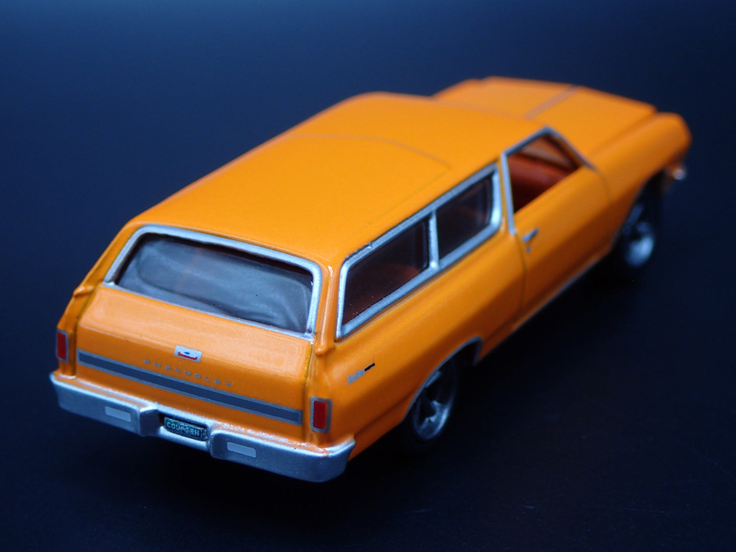 1965 65 CHEVY CHEVROLET CHEVELLE STATION WAGON ORG 1:64 SCALE DIECAST MODEL CAR