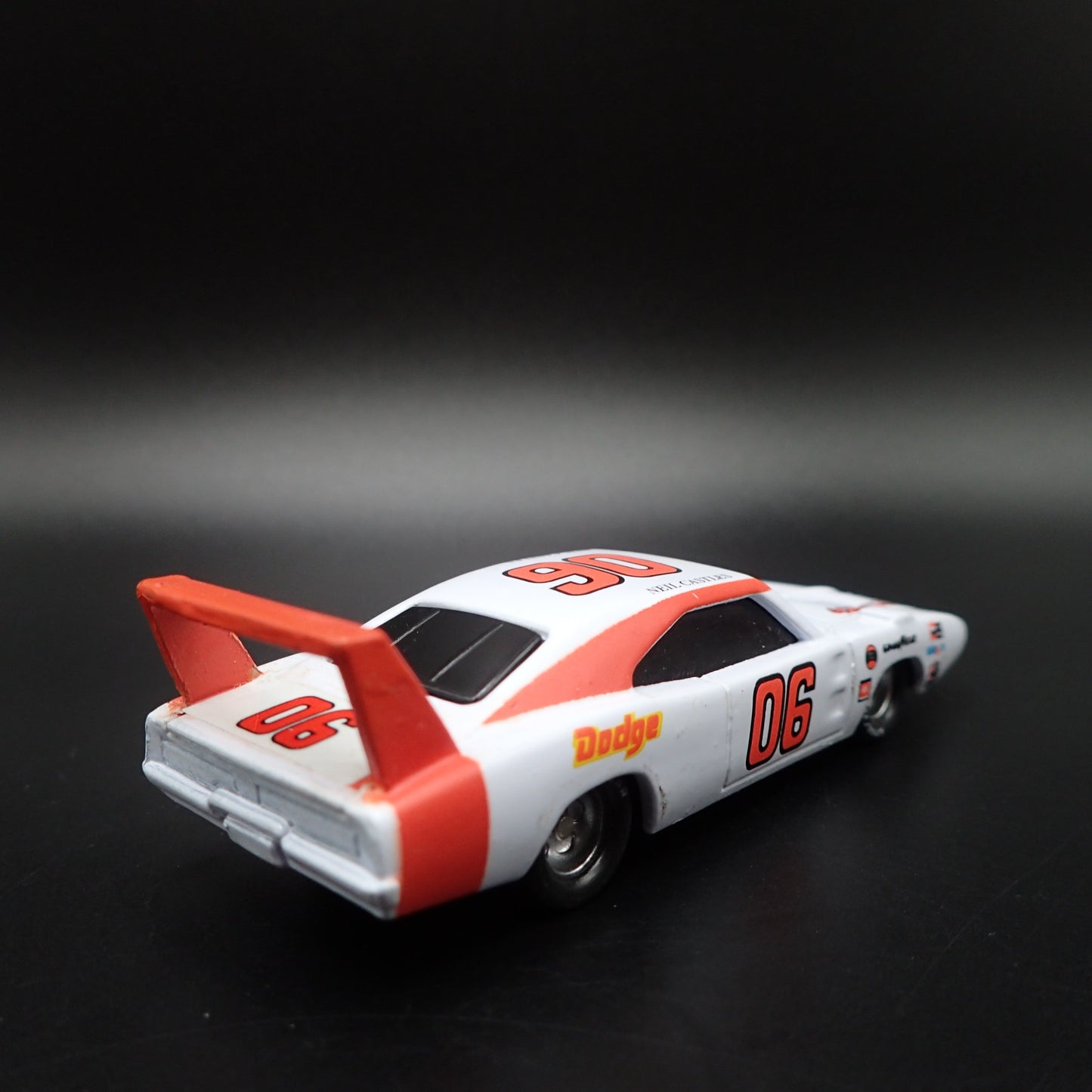 1969 69 DODGE CHARGER DAYTONA NASCAR NEIL CASTLES 1:64 SCALE DIECAST MODEL CAR
