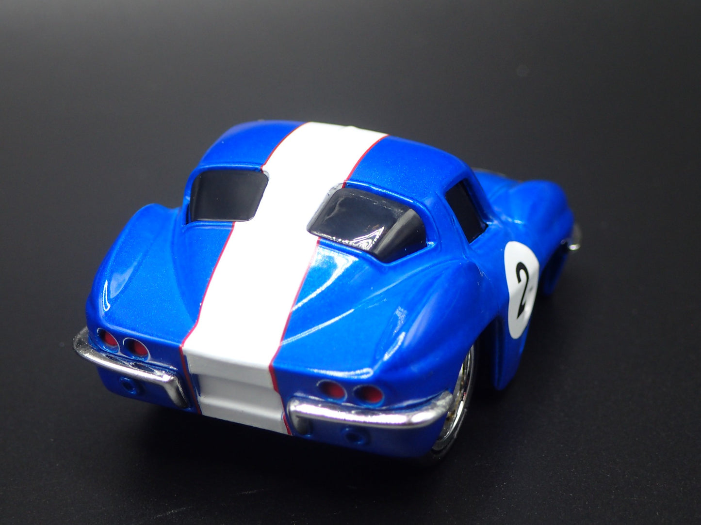 1963 63 CHEVY CHEVROLET CORVETTE SPLIT WINDOW TUNED 1/64 SCALE DIECAST MODEL CAR