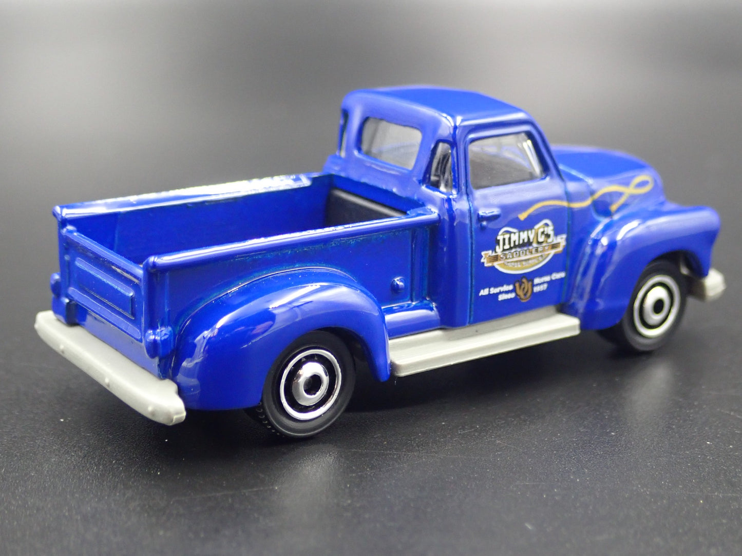 1947-1953 CHEVY CHEVROLET AD 3100 PICKUP TRUCK BLUE 1:64 SCALE DIECAST MODEL CAR