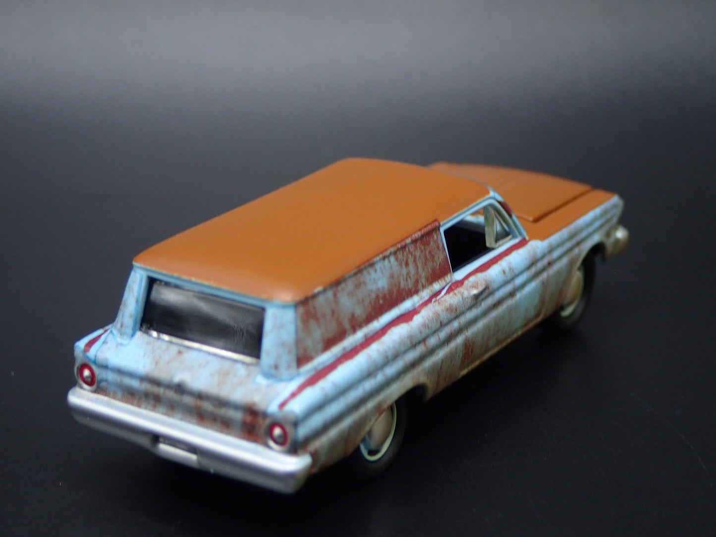 1964 64 FORD FALCON PANEL DELIVERY WAGON BARN FIND 1:64 SCALE DIECAST MODEL CAR