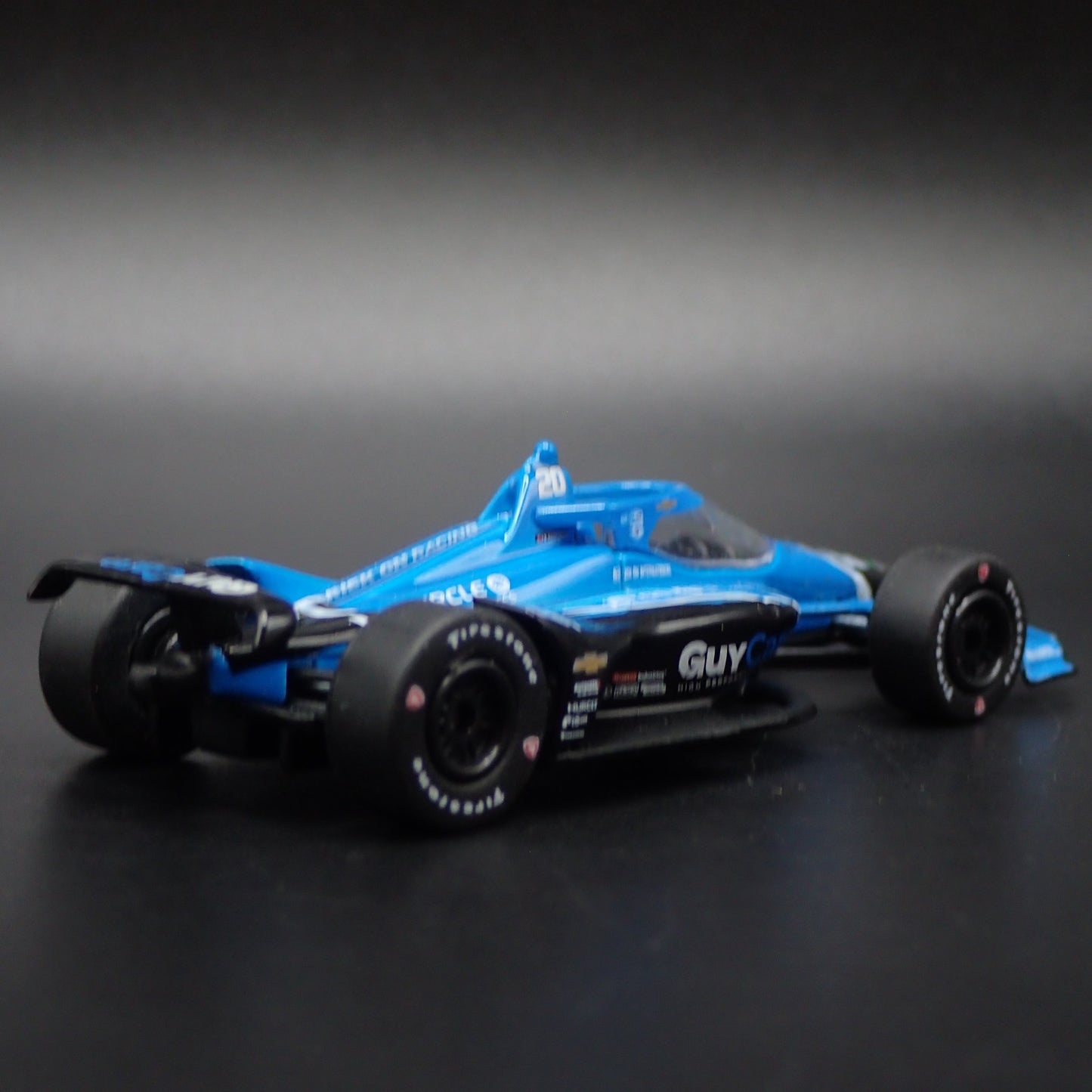 2024 24 INDY CAR CHEVY 20 ED CARPENTER GUY CARE 1:64 SCALE DIECAST MODEL CAR