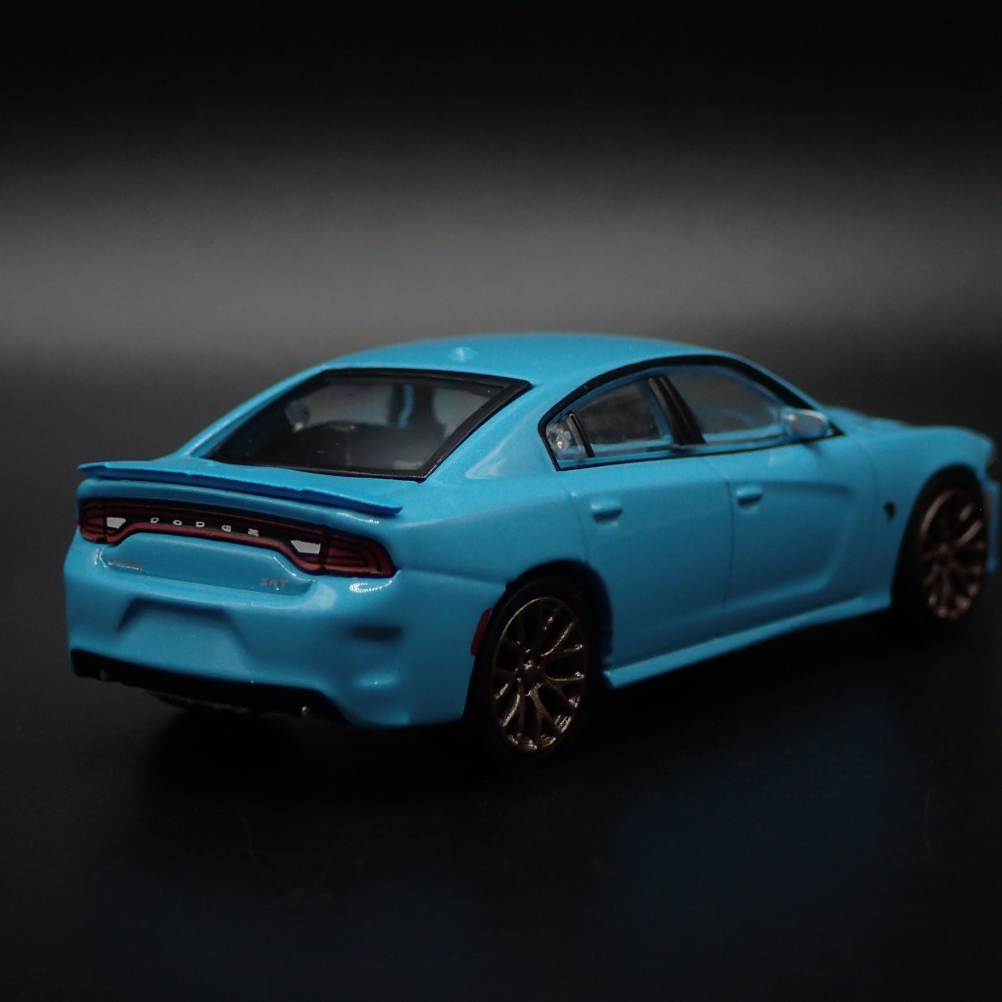 2011-2023 DODGE CHARGER SRT HELLCAT BLUE 1:64 SCALE DIORAMA DIECAST MODEL CAR