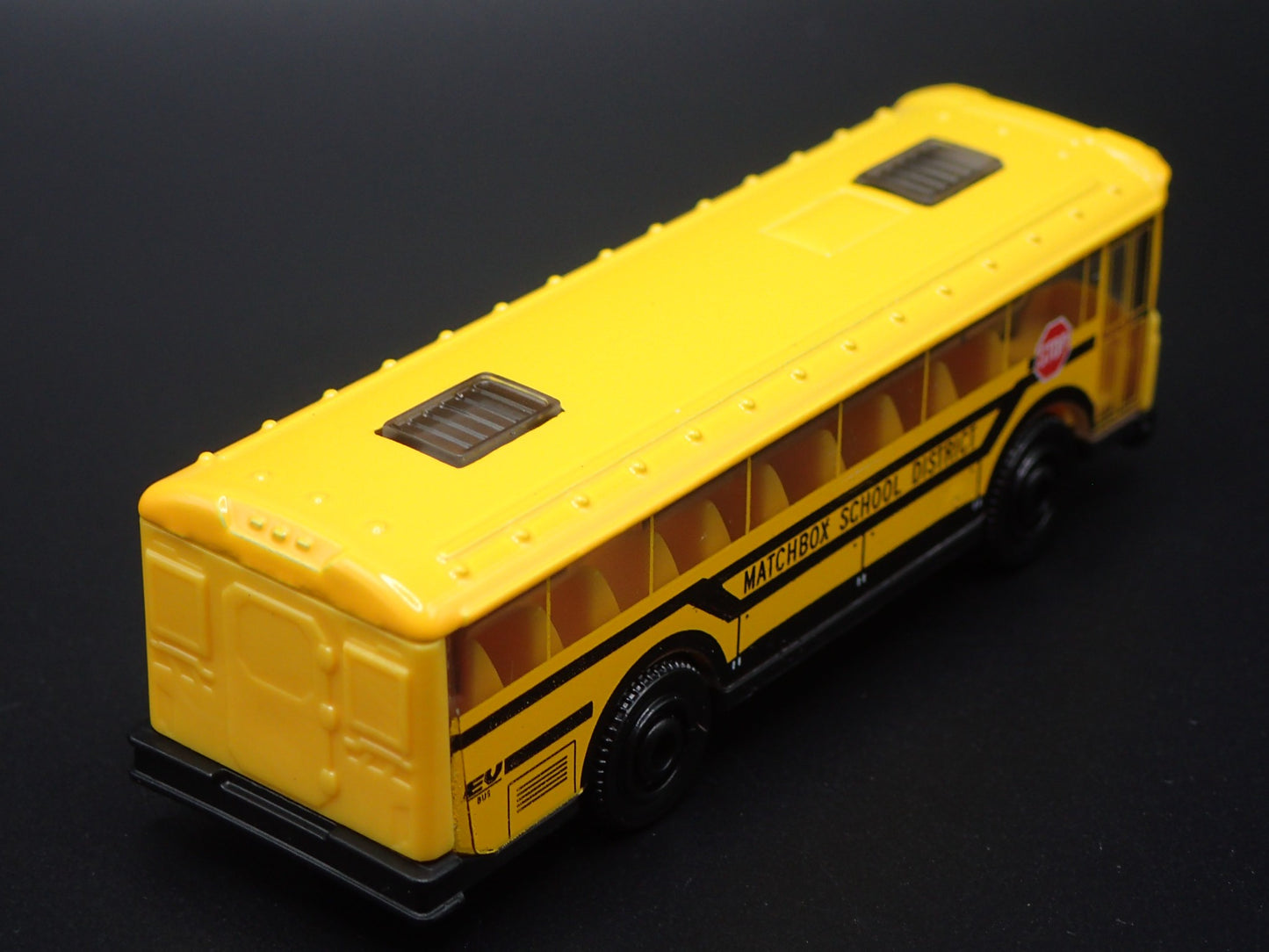 MODERN EV ELECTRIC SCHOOL BUS FLAT NOSE MATCHBOX 1:64 MB SCALE DIECAST MODEL CAR
