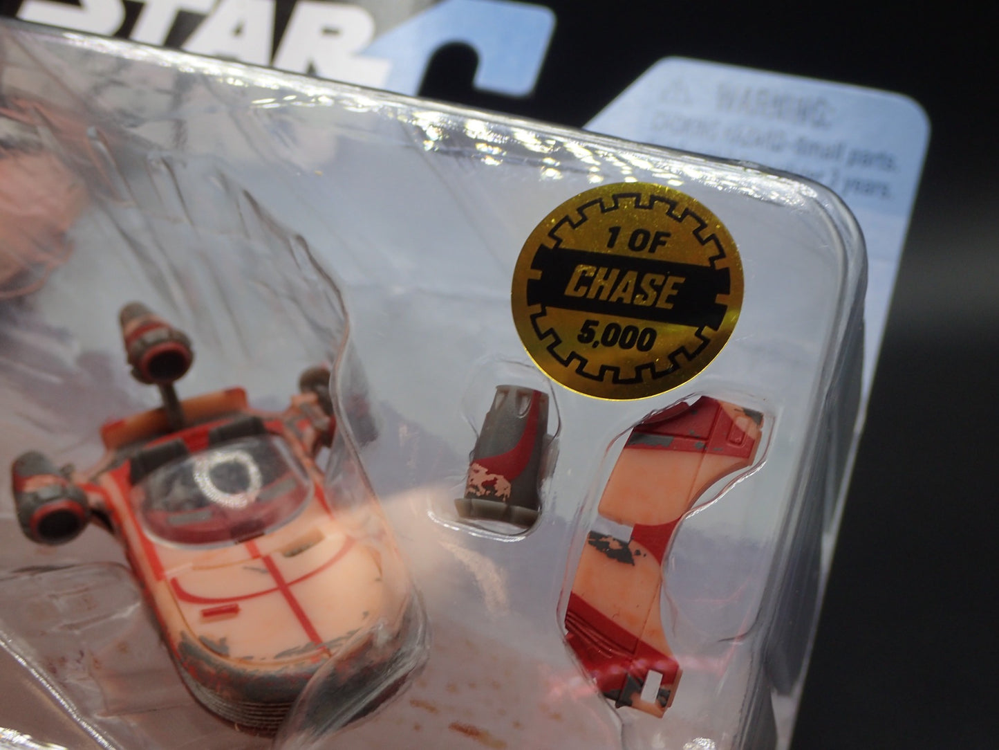 2025 STAR WARS MICRO GALAXY SQUADRON LUKE SKYWALKERS LANDSPEEDER CHASE SERIES 4