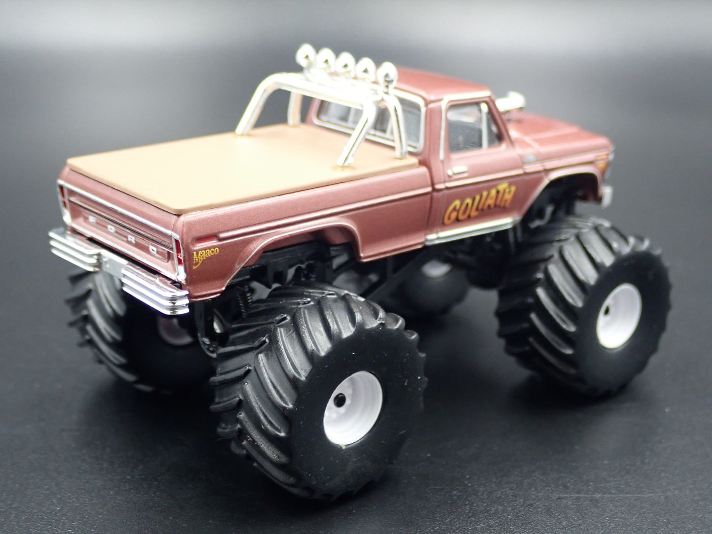 1979 79 FORD F250 GOLIATH 4X4 MONSTER PICKUP TRUCK 1:64 SCALE DIECAST MODEL CAR