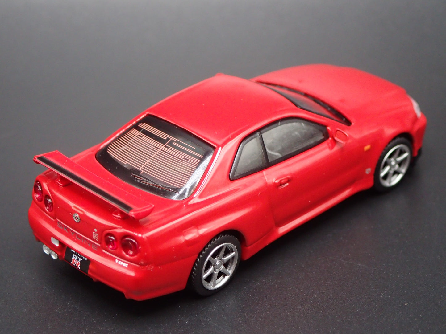 1999-2002 NISSAN SKYLINE GTR R34 VSPEC 1:64 SCALE COLLECTIBLE DIECAST MODEL CAR