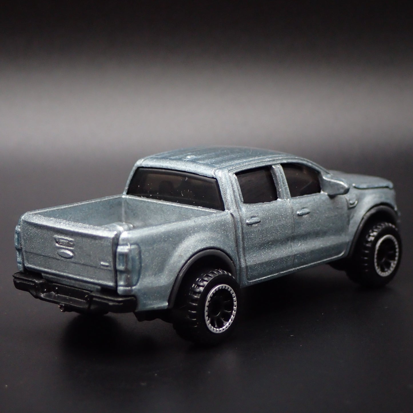 2019-2025 FORD RANGER PICKUP TRUCK SILVER 1/64 SCALE DIORAMA DIECAST MODEL CAR
