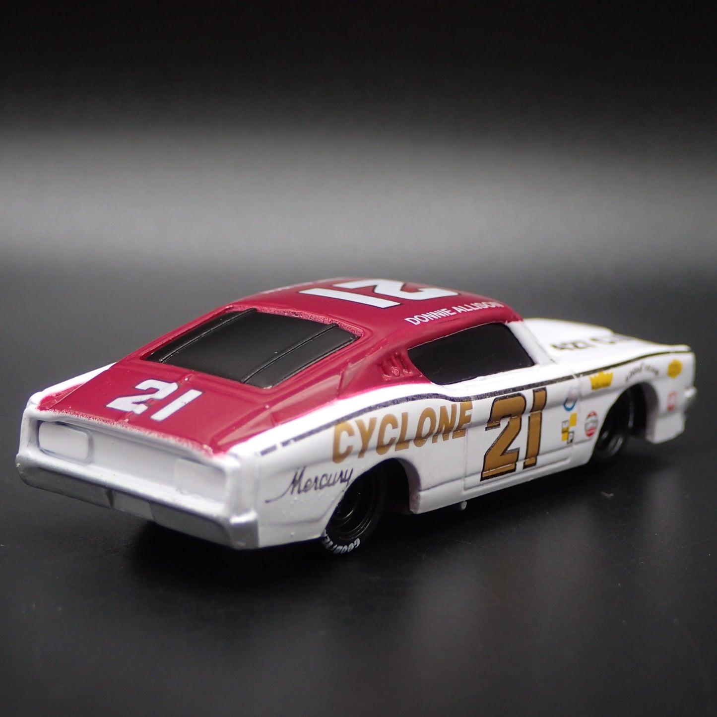 1969 69 MERC MERCURY CYCLONE DONNIE ALLISON NASCAR 1:64 SCALE DIECAST MODEL CAR