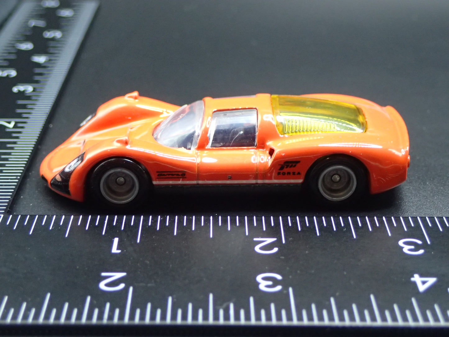 1966 PORSCHE 906 CARRERA 6 RACE CAR FORZA 1:64 SCALE DIORAMA DIECAST MODEL CAR