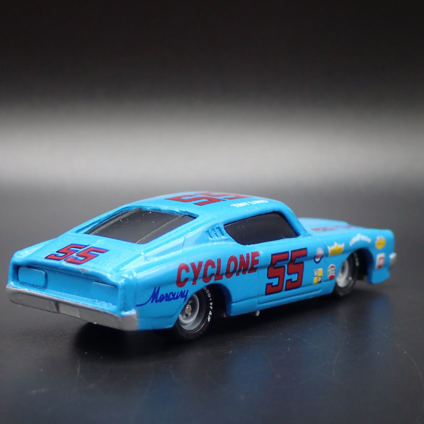 1969 69 MERC MERCURY CYCLONE TINY LUND #55 NASCAR 1:64 SCALE DIECAST MODEL CAR