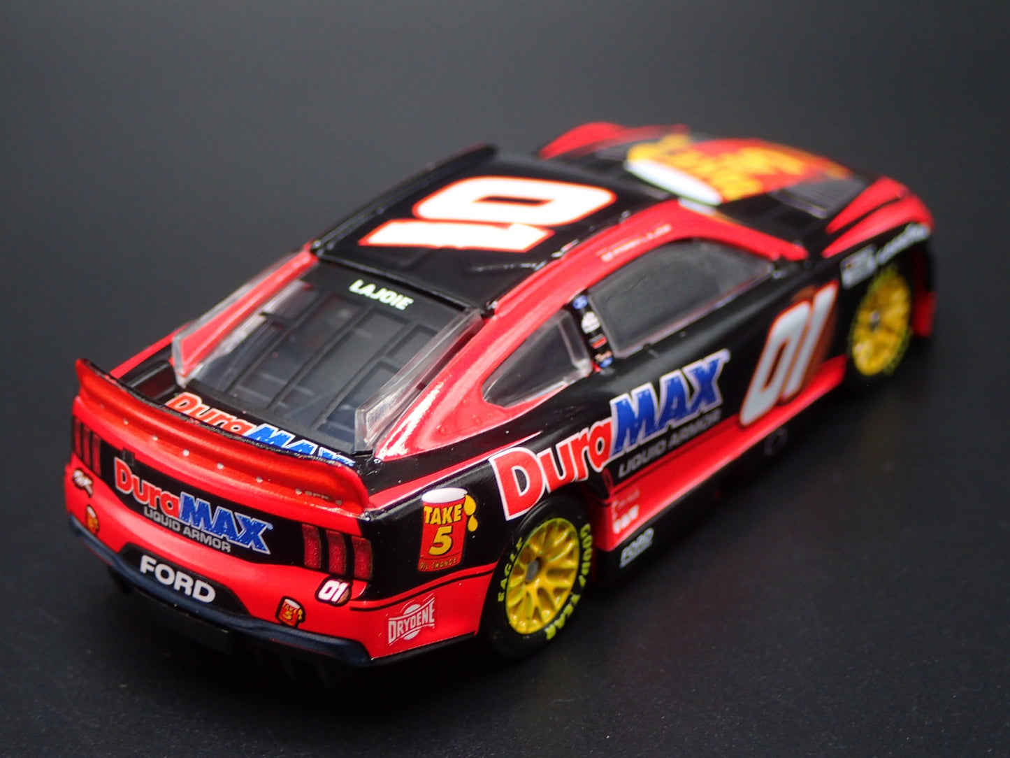 2025 25 FORD MUSTANG #01 COREY LAJOIE TAKE 5 OIL NASCAR 1:64 DIECAST MODEL CAR