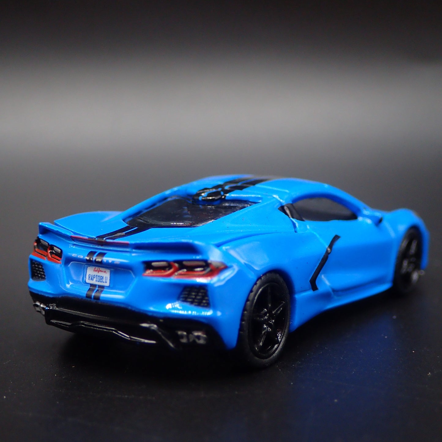 2020-2025 CHEVY CHEVROLET CORVETTE STINGRAY C8 BLUE 1:64 SCALE DIECAST MODEL CAR