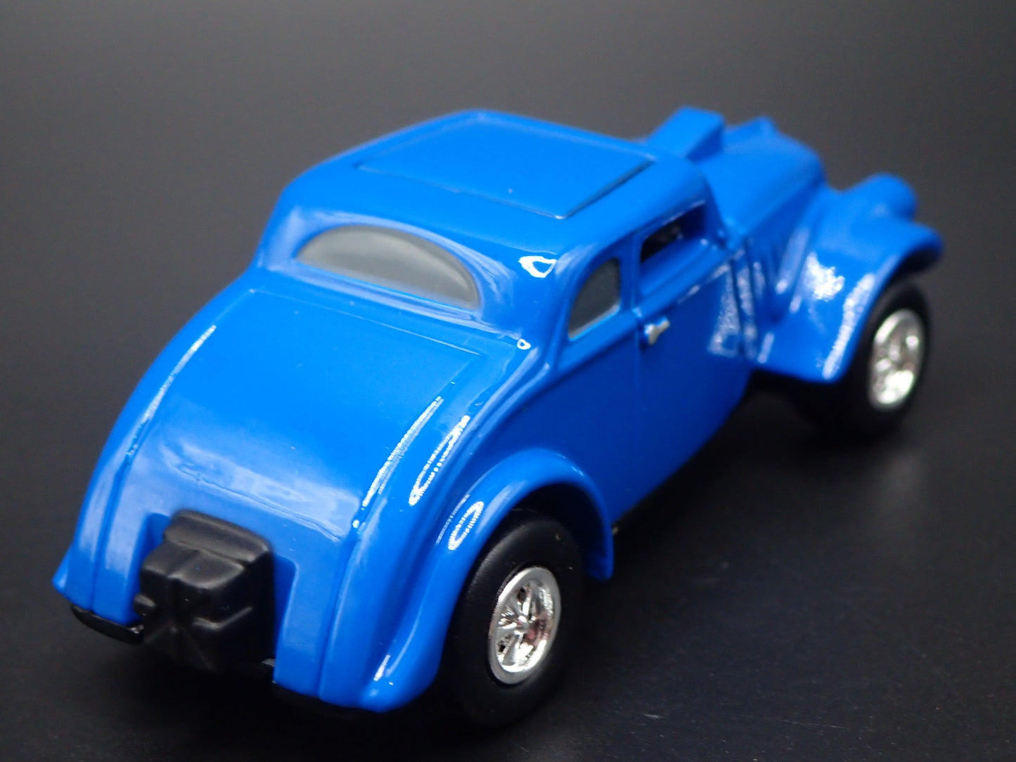 1933 33 WILLYS GASSER COUPE NHRA BLUE RARE 1:64 SCALE DIORAMA DIECAST MODEL CAR
