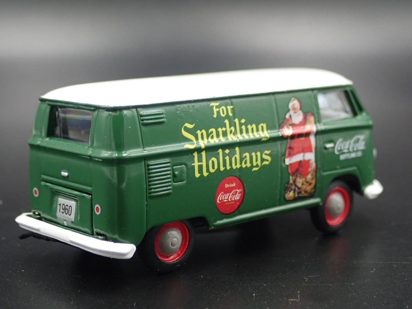 1960 60 VW VOLKSWAGEN DELIVERY PANEL VAN COCA-COLA 1:64 SCALE DIECAST MODEL CAR