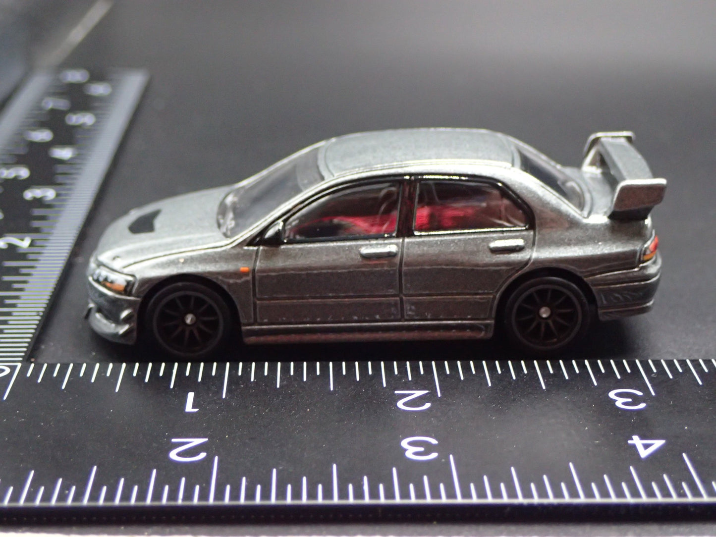 2005-2007 MITSUBISHI LANCER EVOLUTION IX GRAY 1:64 SCALE DIECAST MODEL CAR