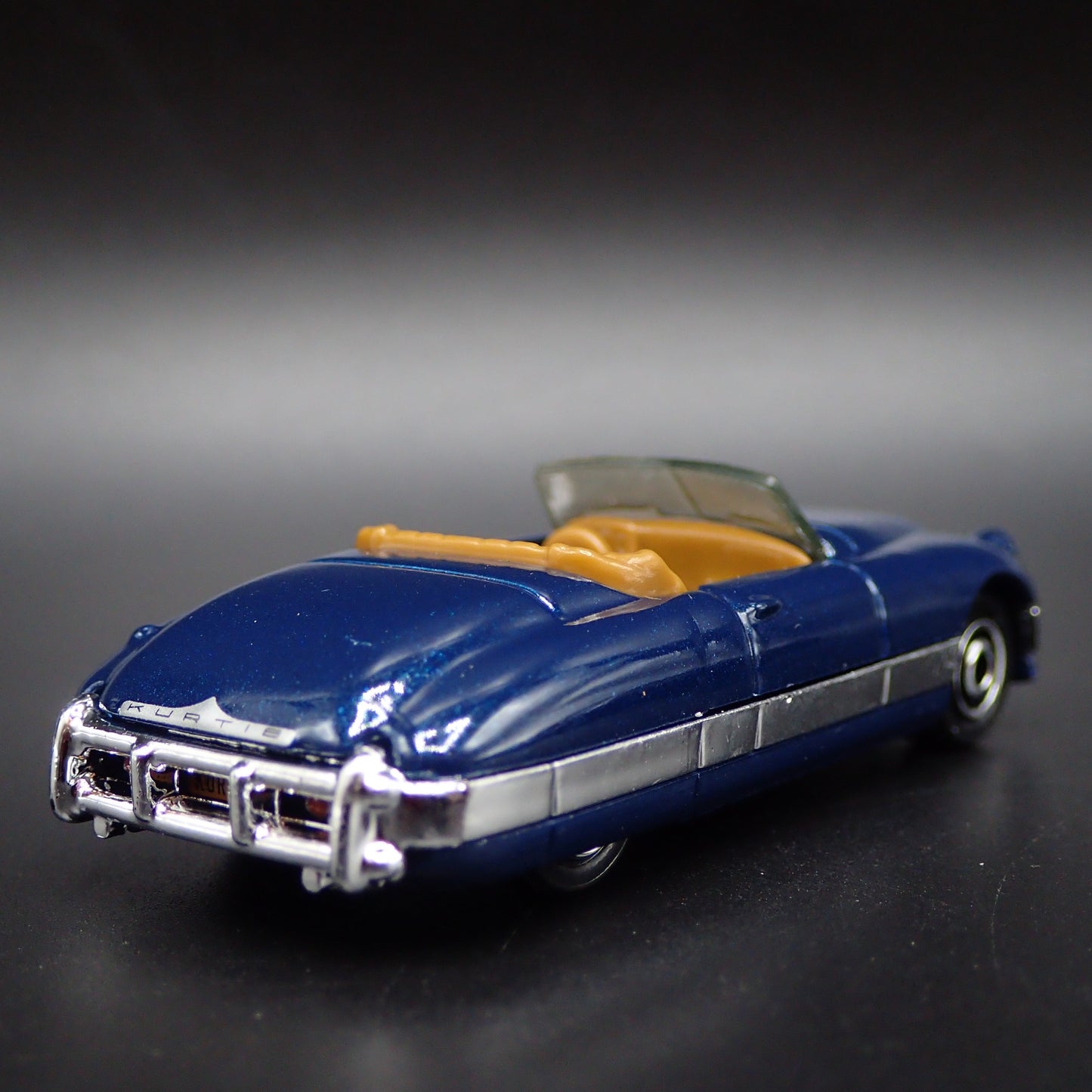 1949-1950 KURTIS KRAFT SPORTS CAR CONVERTIBLE BLUE 1:64 SCALE DIECAST MODEL CAR