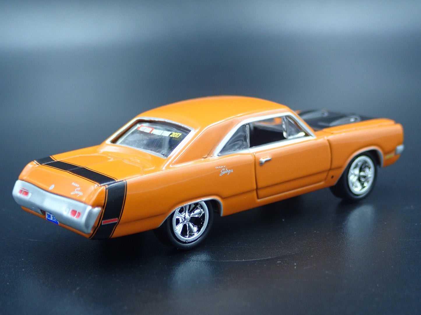 1970 70 DODGE DART SWINGER RARE 1:64 SCALE COLLECTIBLE DIORAMA DIECAST MODEL CAR