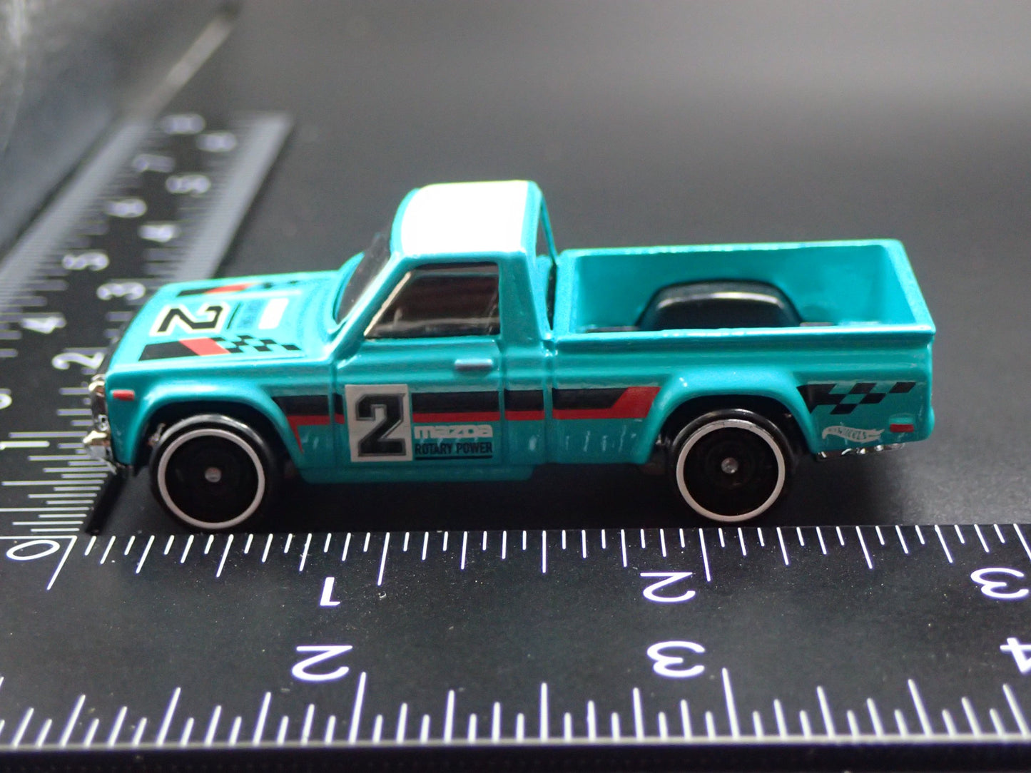 1974-1977 MAZDA REPU PICKUP TRUCK JDM TEAL 1:64 SCALE DIORAMA DIECAST MODEL CAR