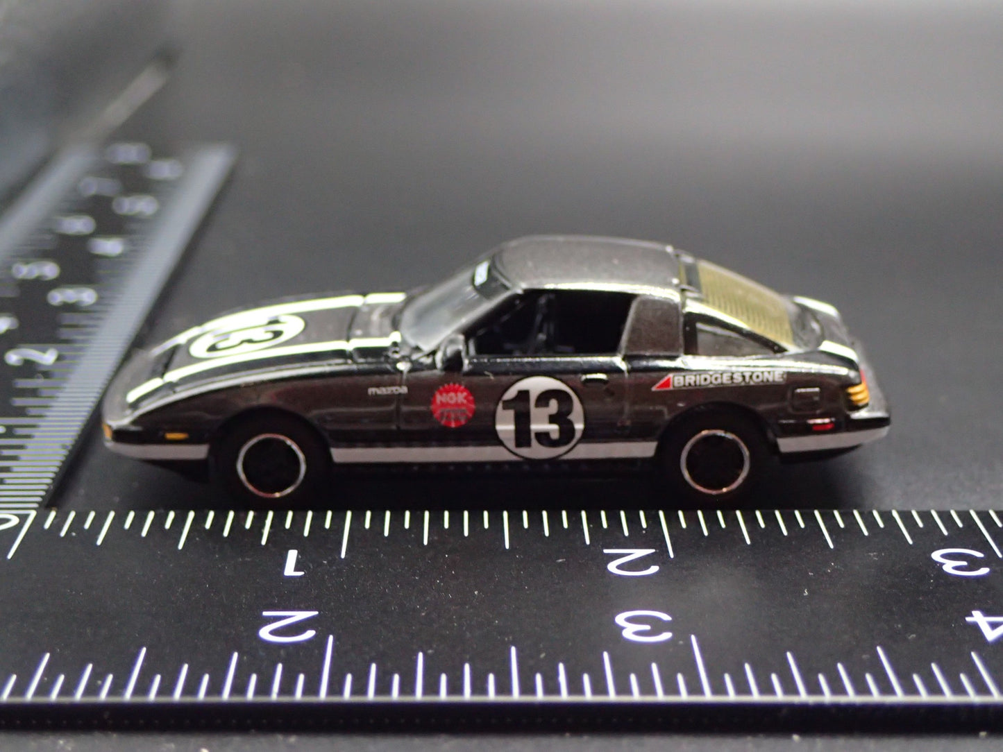 1978-1985 MAZDA RX7 JDM GRAY 1:64 SCALE COLLECTIBLE DIORAMA DIECAST MODEL CAR