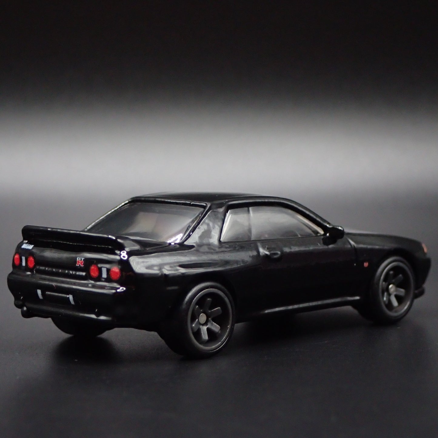 1989-1994 NISSAN SKYLINE GTR BNR32 R32 BLACK 1:64 SCALE DIECAST MODEL CAR