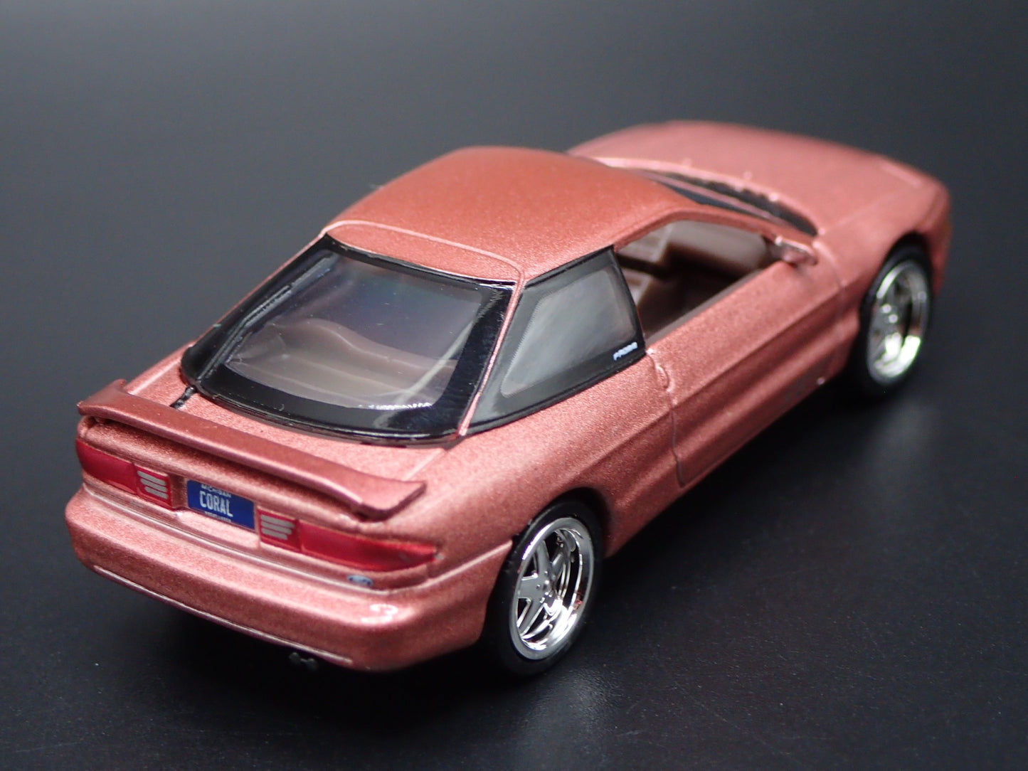 1995 95 FORD PROBE GT ROSE 1:64 SCALE COLLECTIBLE DIORAMA DIECAST MODEL CAR