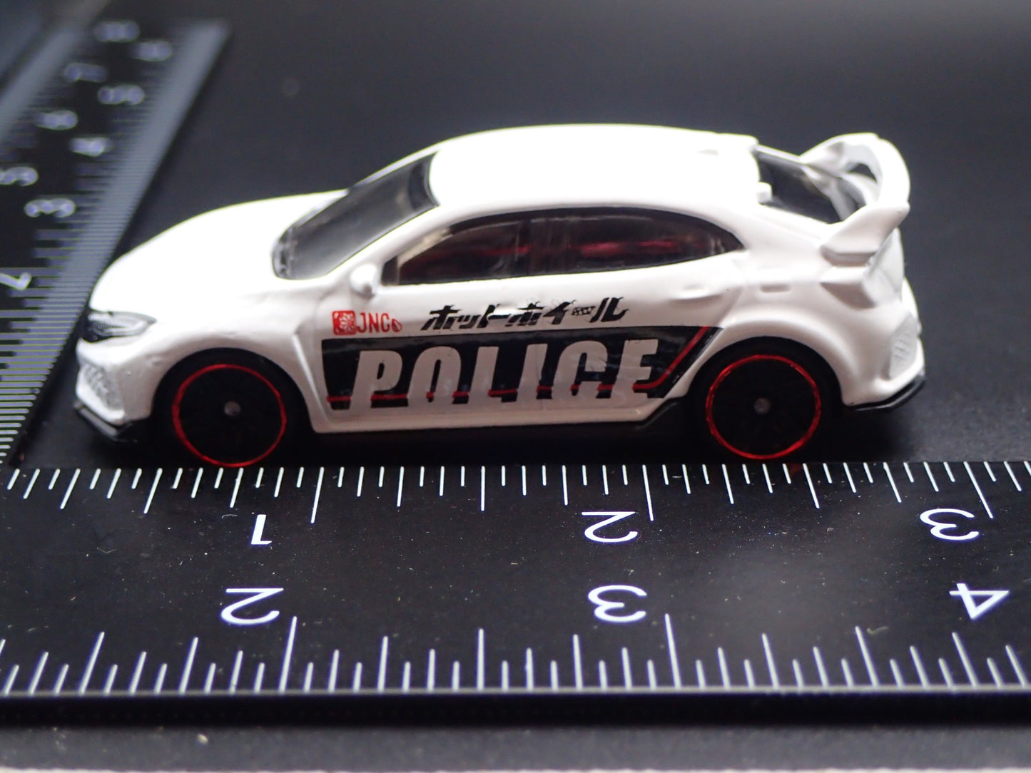 2017-2019 HONDA CIVIC TYPE R 4 FOUR DOOR POLICE 1:64 SCALE DIECAST MODEL CAR
