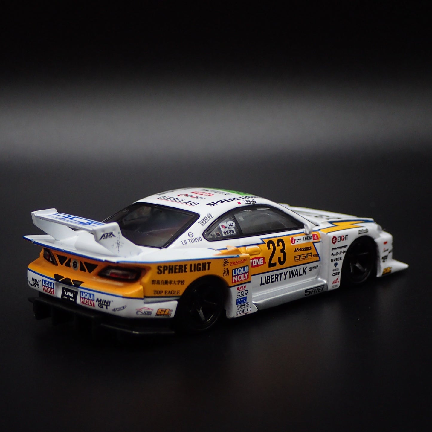 NISSAN S15 SILVIA LB SUPER SILHOUTTE 2022 GOODWOOD 1:64 SCALE DIECAST MODEL CAR