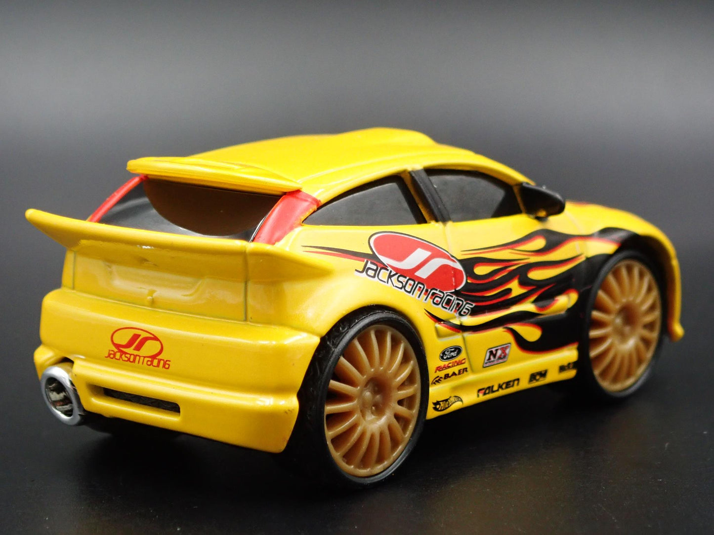 2011-2018 FORD FOCUS SVT YELLOW RARE 1:50 SCALE COLLECTIBLE DIECAST MODEL CAR